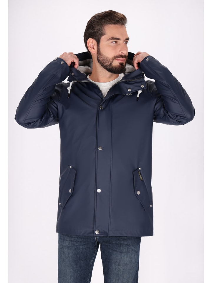 Schmuddelwedda Regenjacke in Marine günstig kaufen