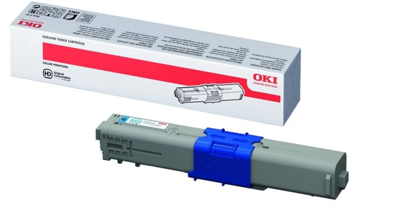 OKI 44469724 Original Tonerkartusche Cyan