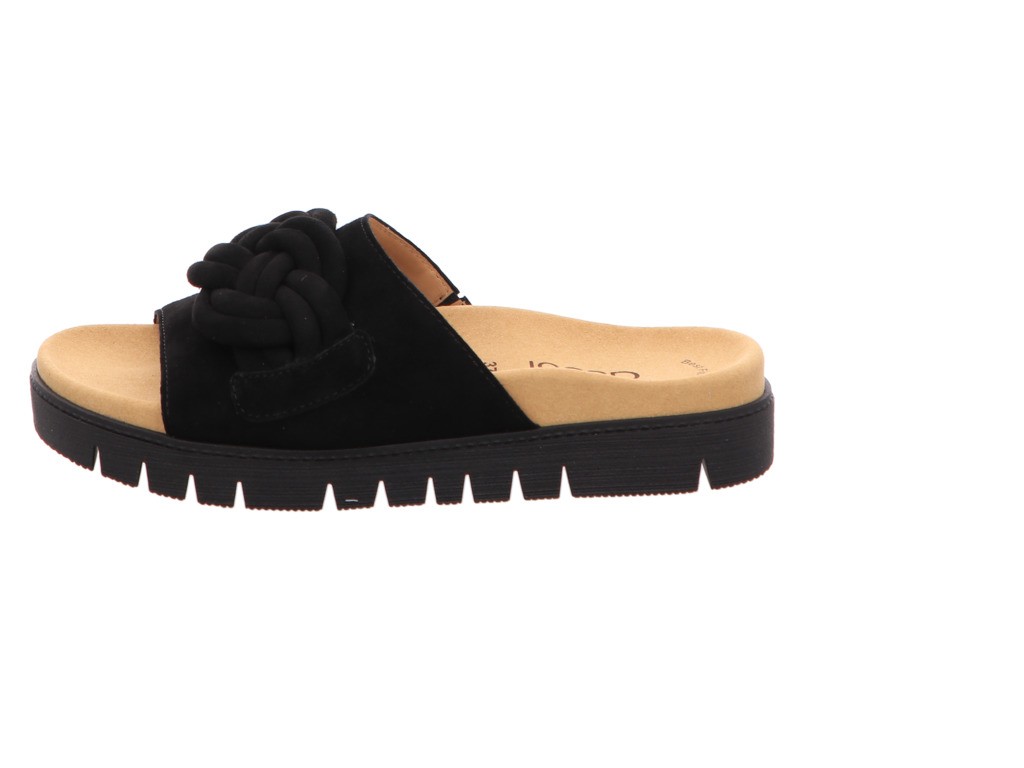 GABOR Komfort Sandalen schwarz