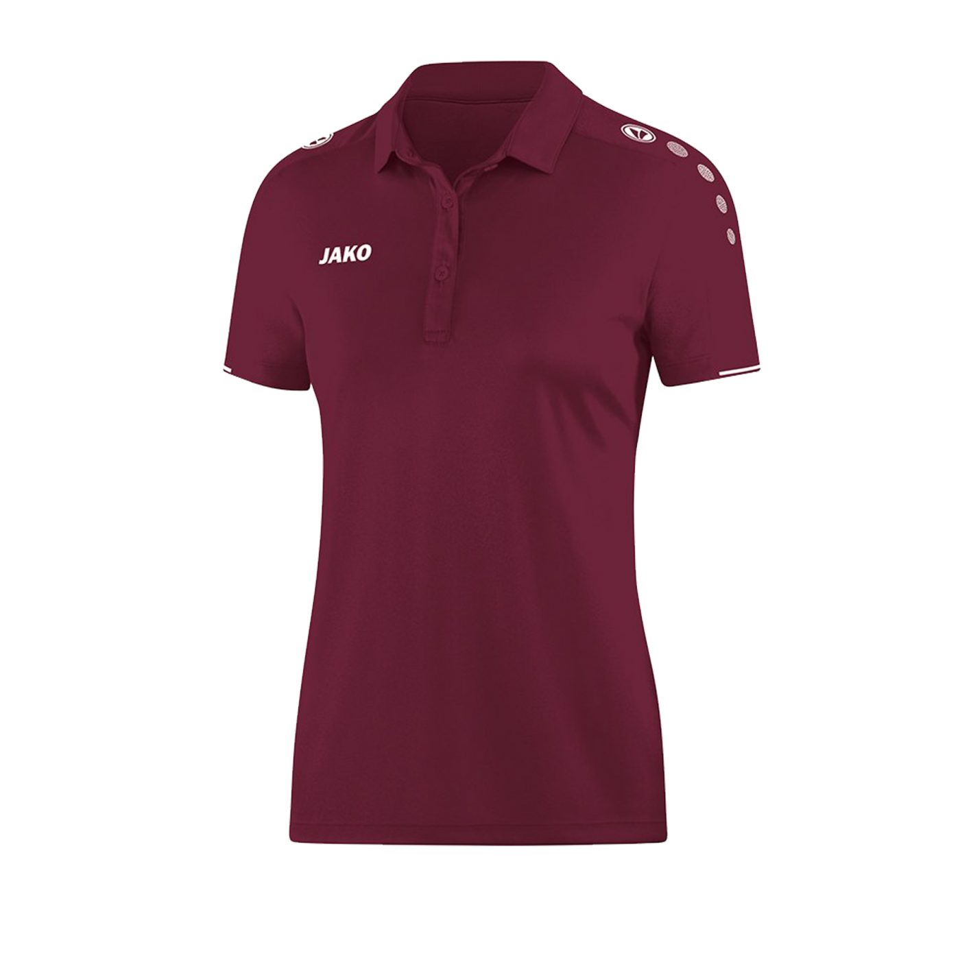 Jako Classico Poloshirt Damen Dunkelrot F14