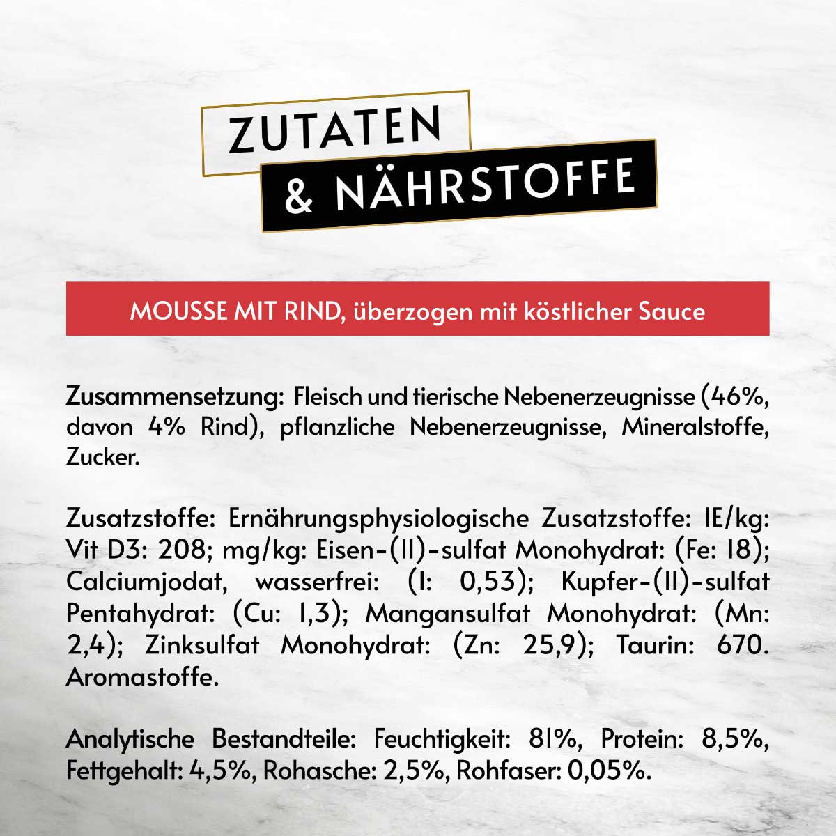 GOURMET Revelations Mousse Rind & Huhn 48x57g kaufen