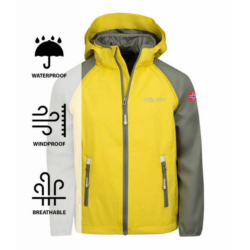 Trollkids Rondane Softshelljacke Kinder