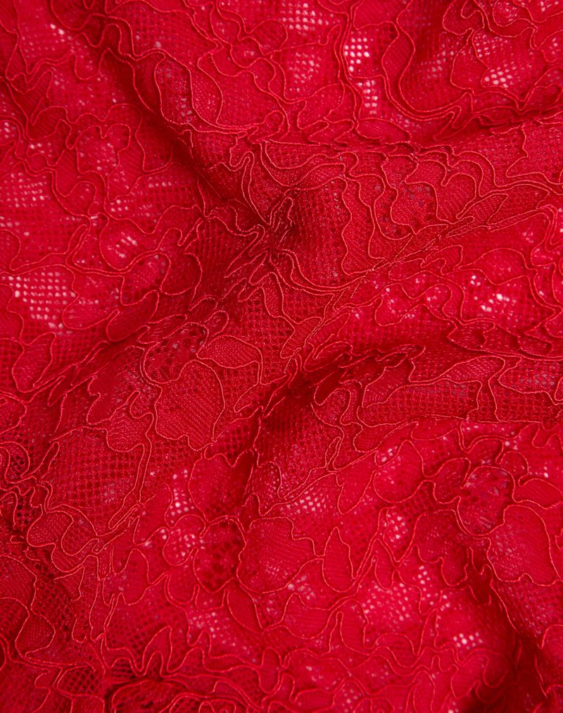 Meias de renda floral