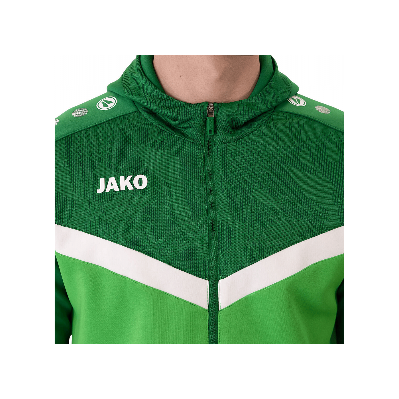 JAKO Icon Kapuzenjacke Grün F222