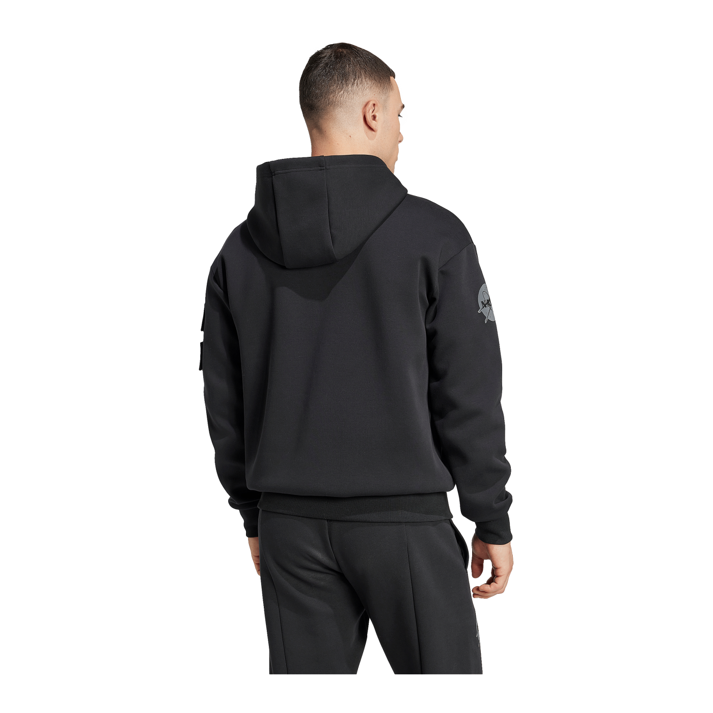 adidas Juventus Turin NASA Hoody Schwarz