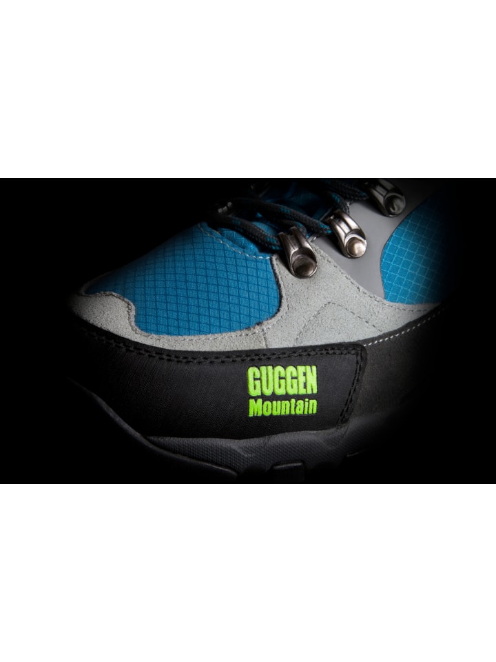 GUGGEN MOUNTAIN Wanderschuhe Uni in Blau günstig kaufen