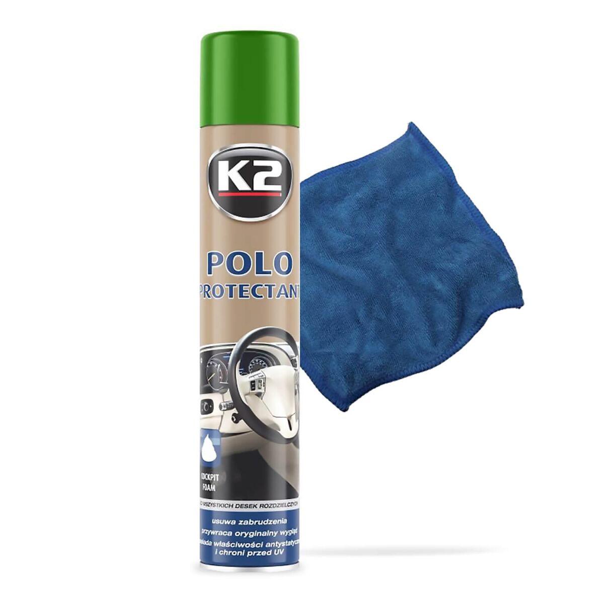 K2 Polo Protectant Reinigungsschaum Green Tea 750ml