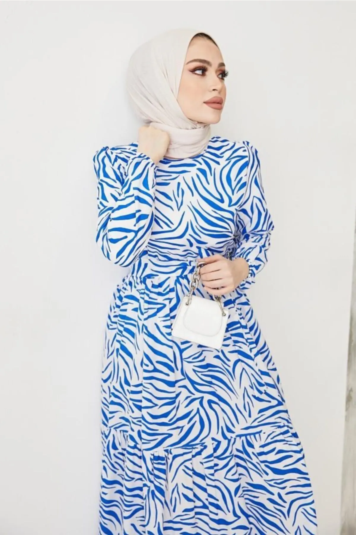 benguen  401 Kleid mit Zebramuster