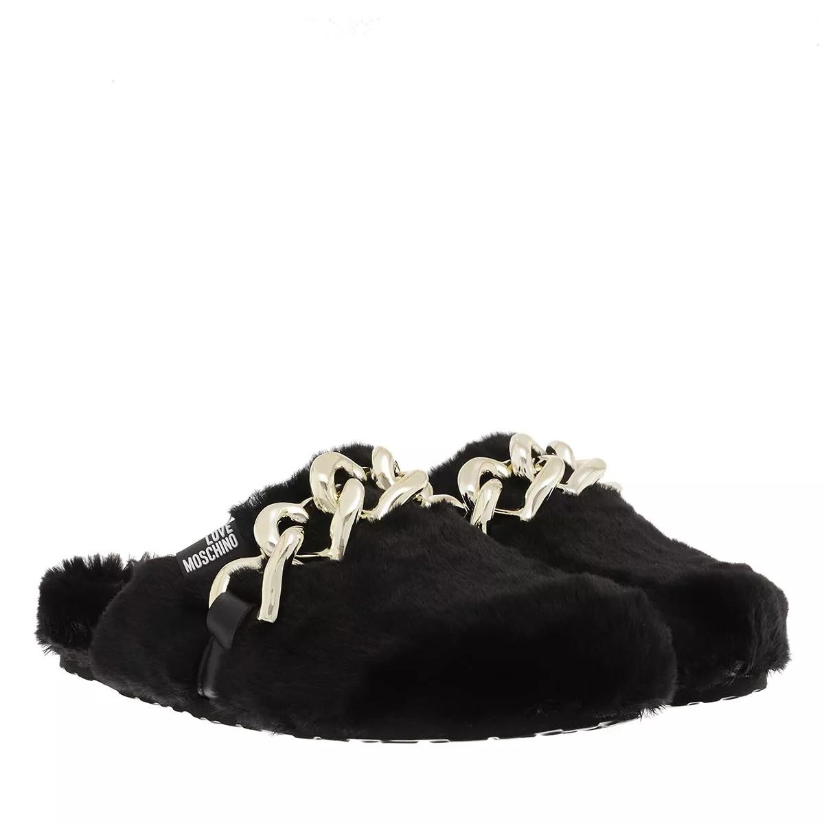 MOSCHINO Pantoletten schwarz Mule