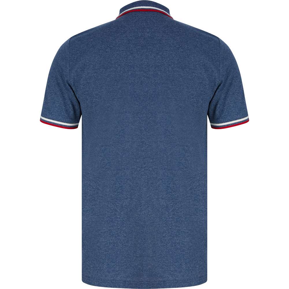 Tokyo Laundry Thornwood Herren Polo-Shirt 1X15426R1 Washed Blue