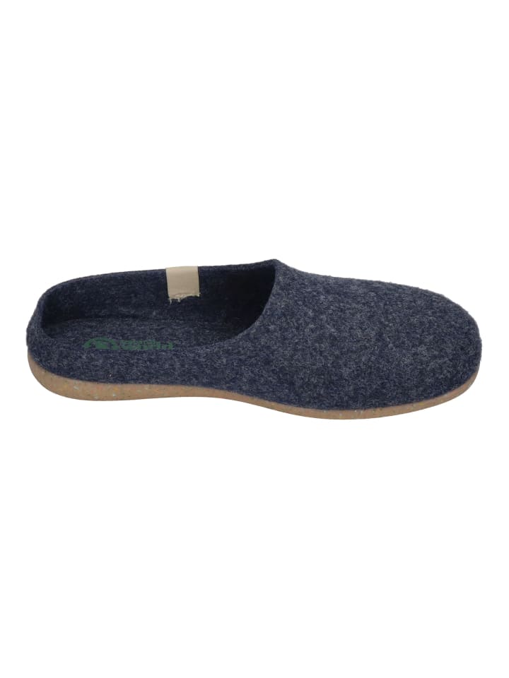 natural world Hausschuhe 8999  in blau günstig kaufen