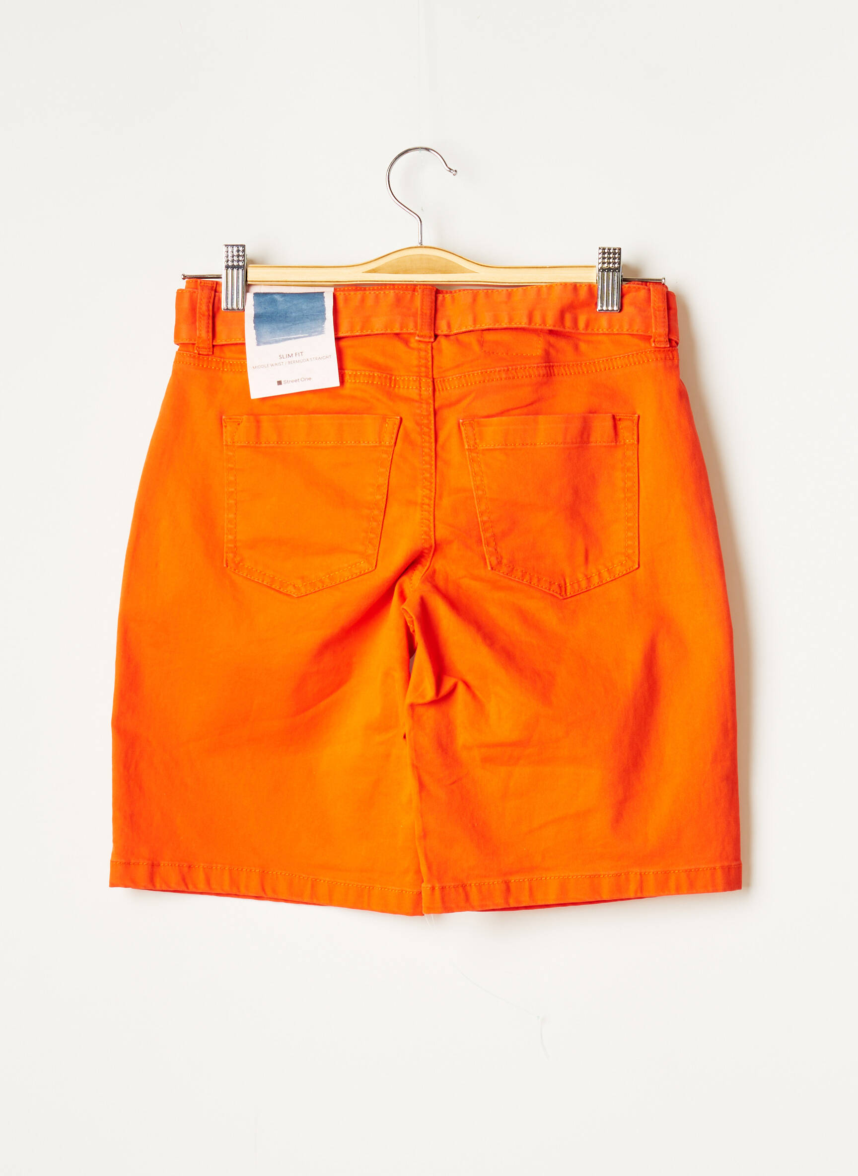 Street One Bermudas Femme couleur orange