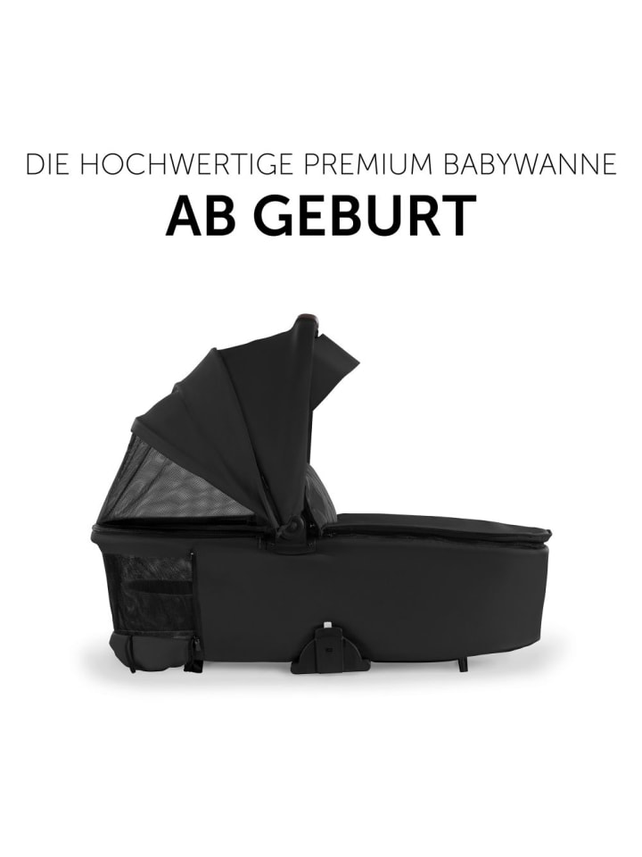 Hauck Faltbare Babywanne (Carrycot) für Walk N Care Kinderwagen in schwarz günstig kaufen onesize