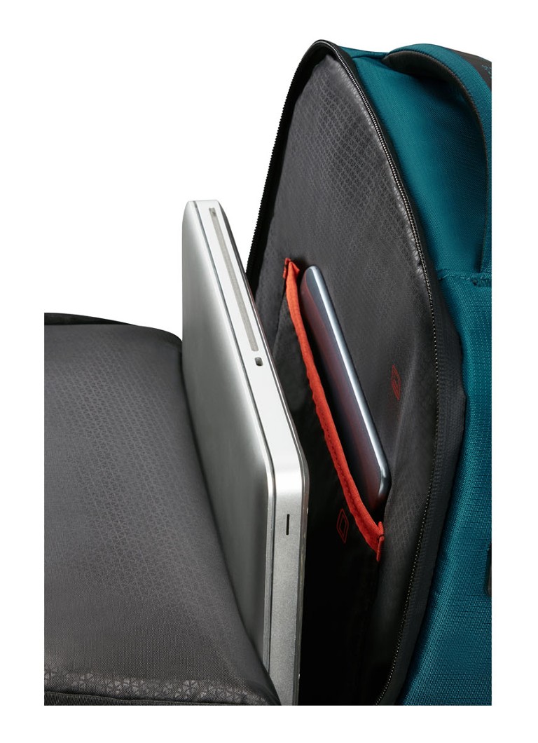 Samsonite Biz2Go -reppu, jossa on 15,6 tuuman kannettavalle tietokoneelle tarkoitettu lokero