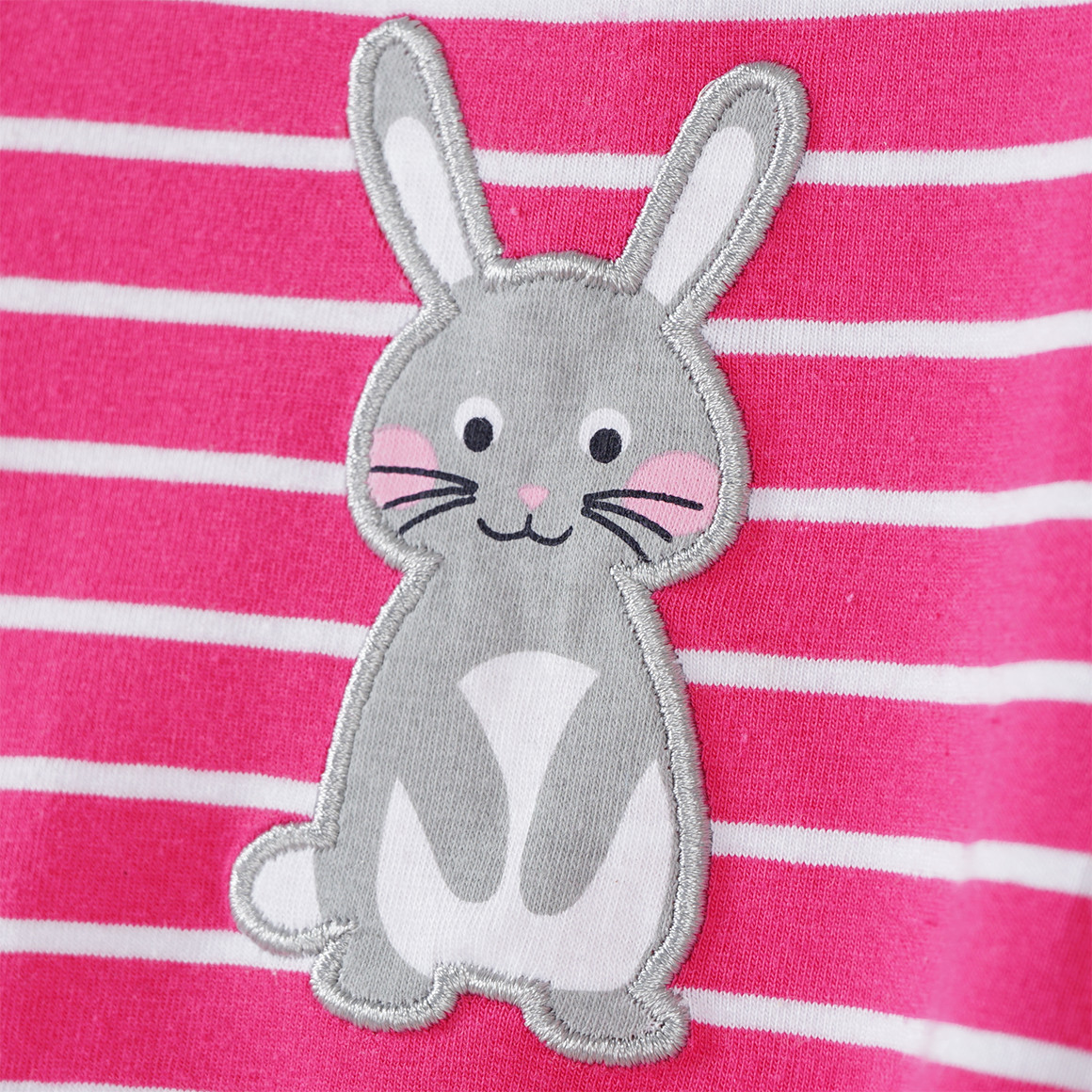 Baby Kleid mit Hasen-Applikation