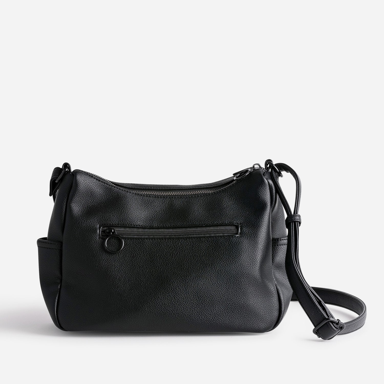 Sac à main noir à 2 compartiments