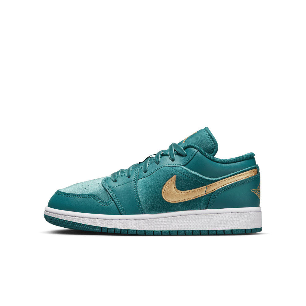 NIKE JORDAN 1 Low SE GS Velvet FB9896-300 / grün