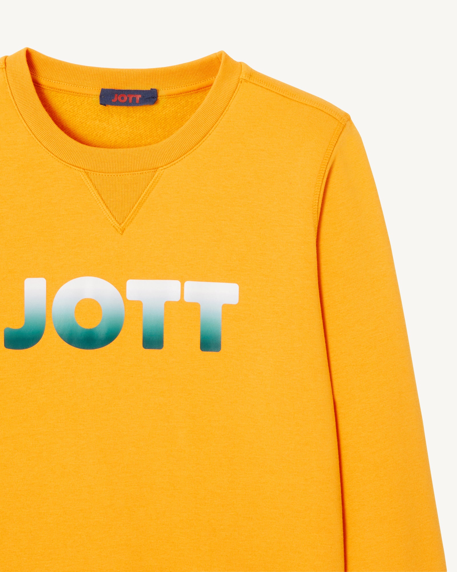 Sweat en coton biologique Ocre orange Elvas
