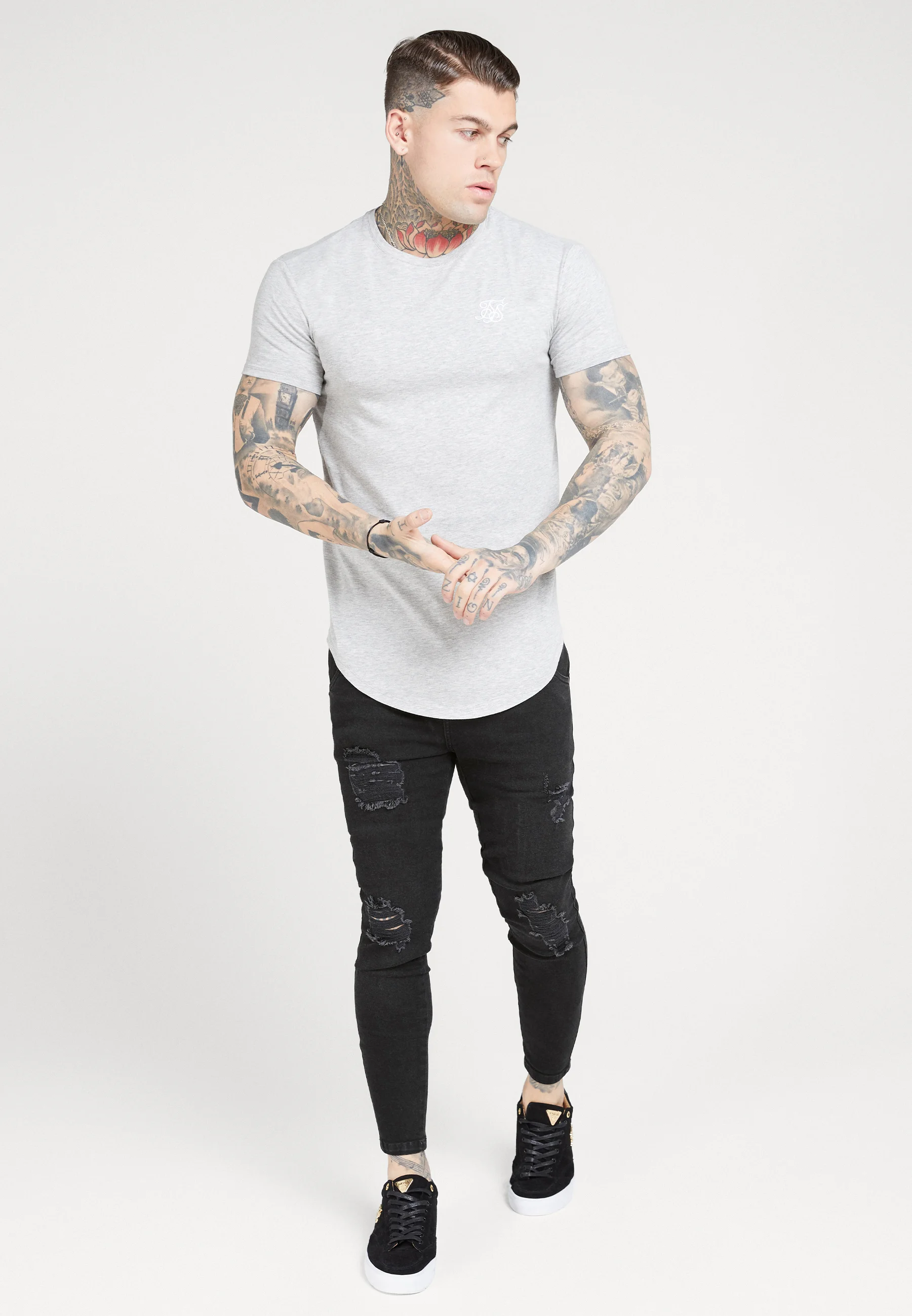 Vaqueros SIKSILK DISTRESSED SUPER Skinny Fit
