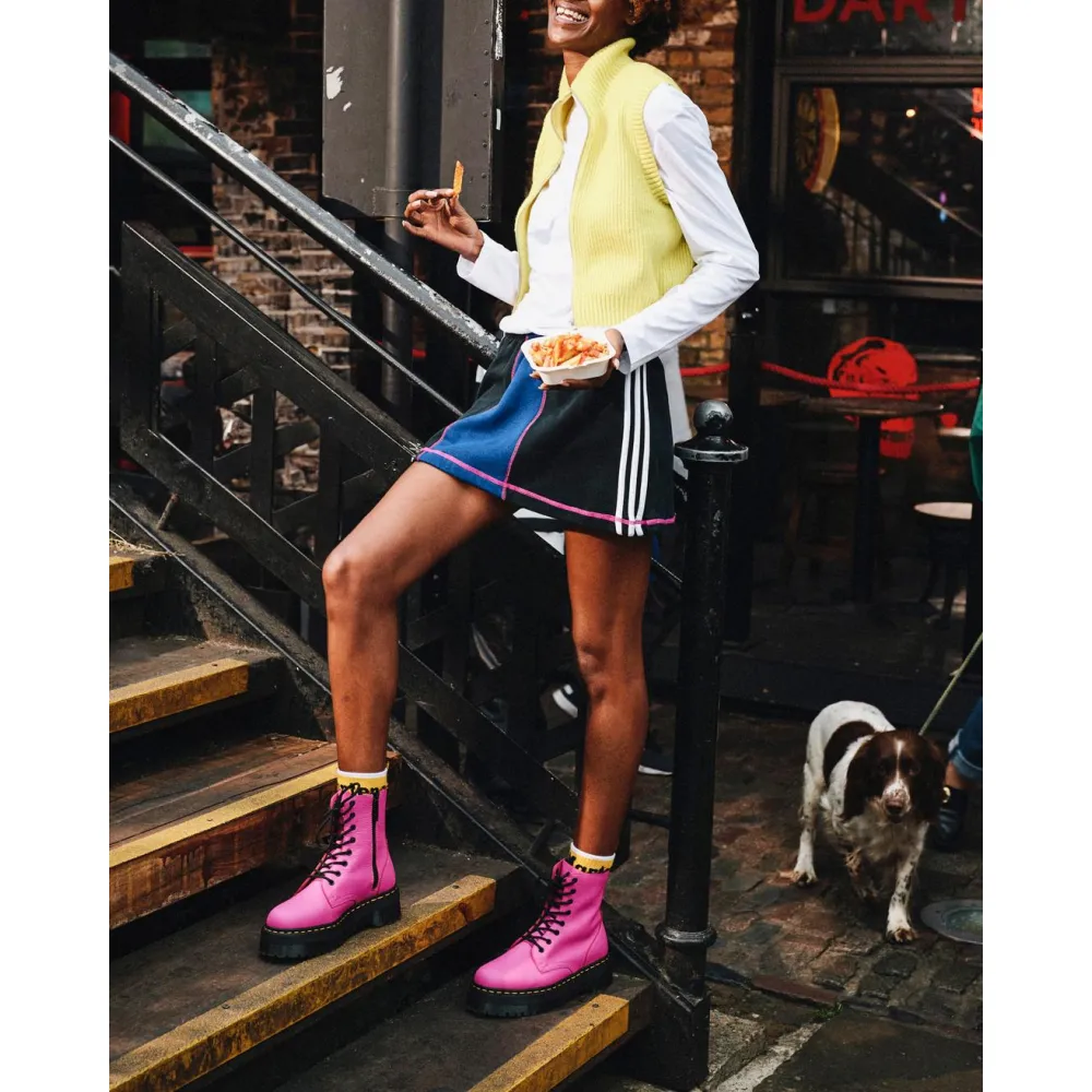Dr. Martens Jadon Leather Pisa 31295717 / pink