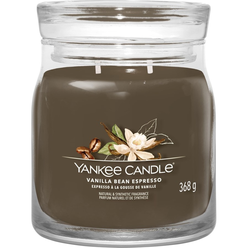 Yankee Candle Bougies parfumées Vanilla Bean Espresso Bougie