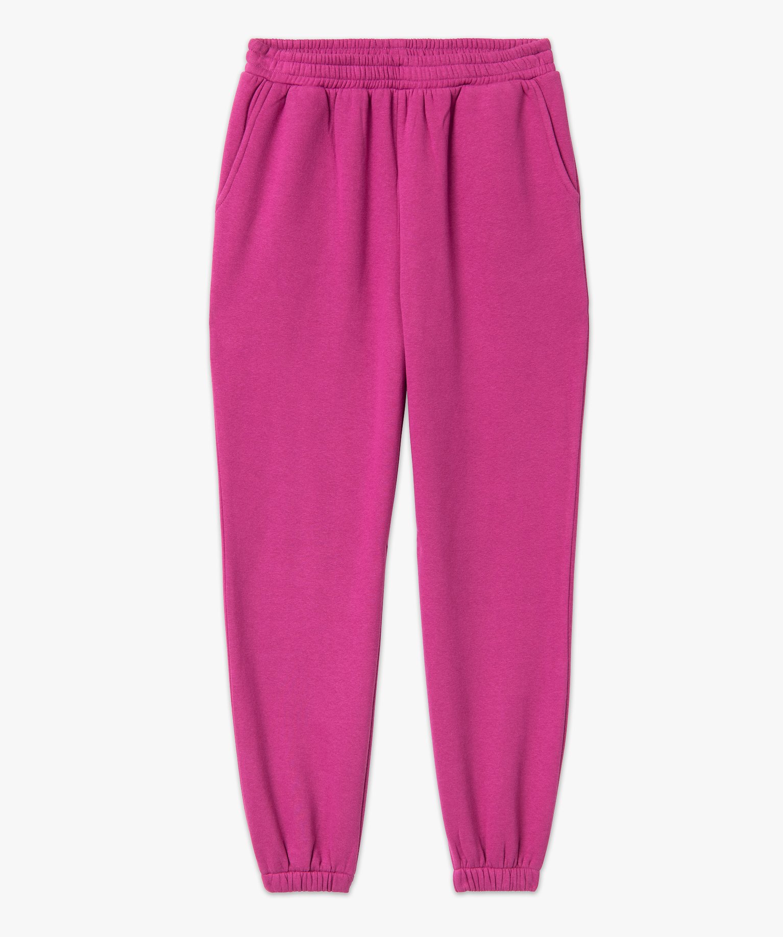 Pantalon de jogging en molleton femme fuchsia | GEMO