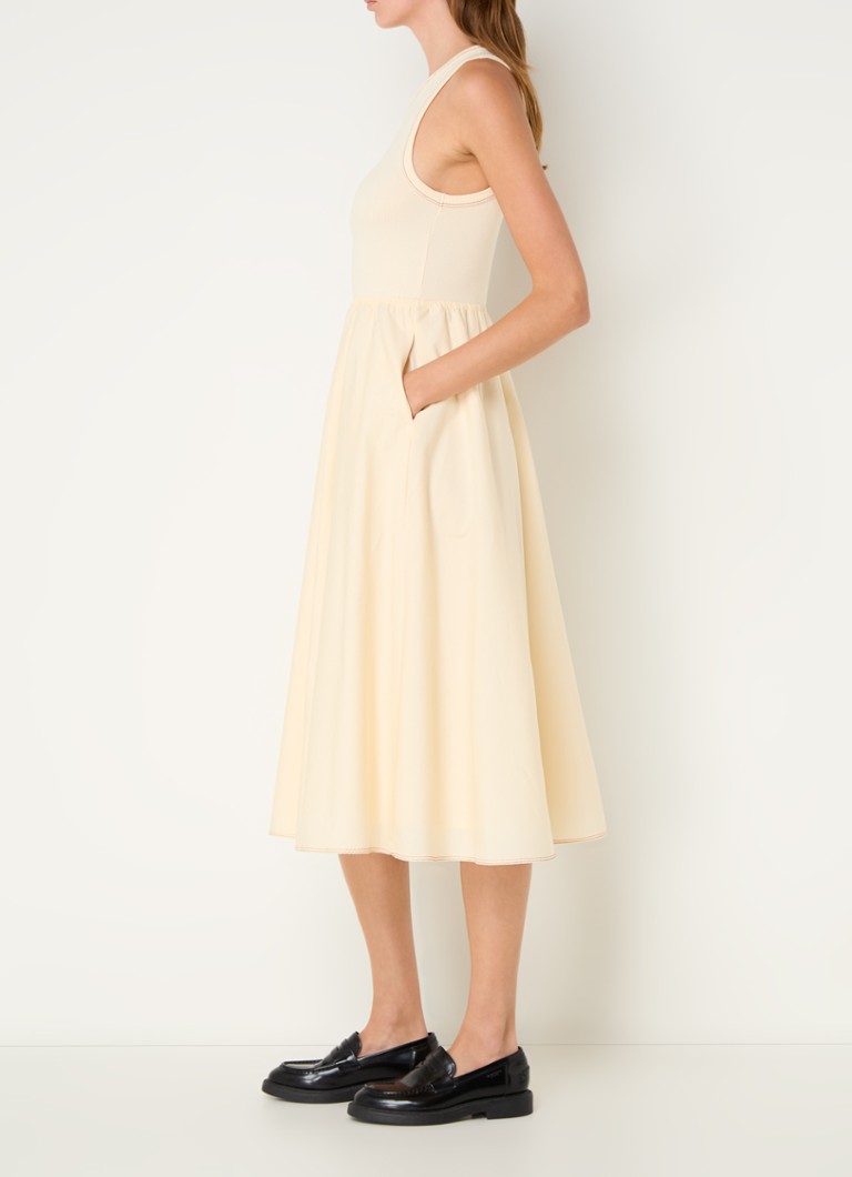 Tommy Hilfiger midi haljina s rebrastom teksturom