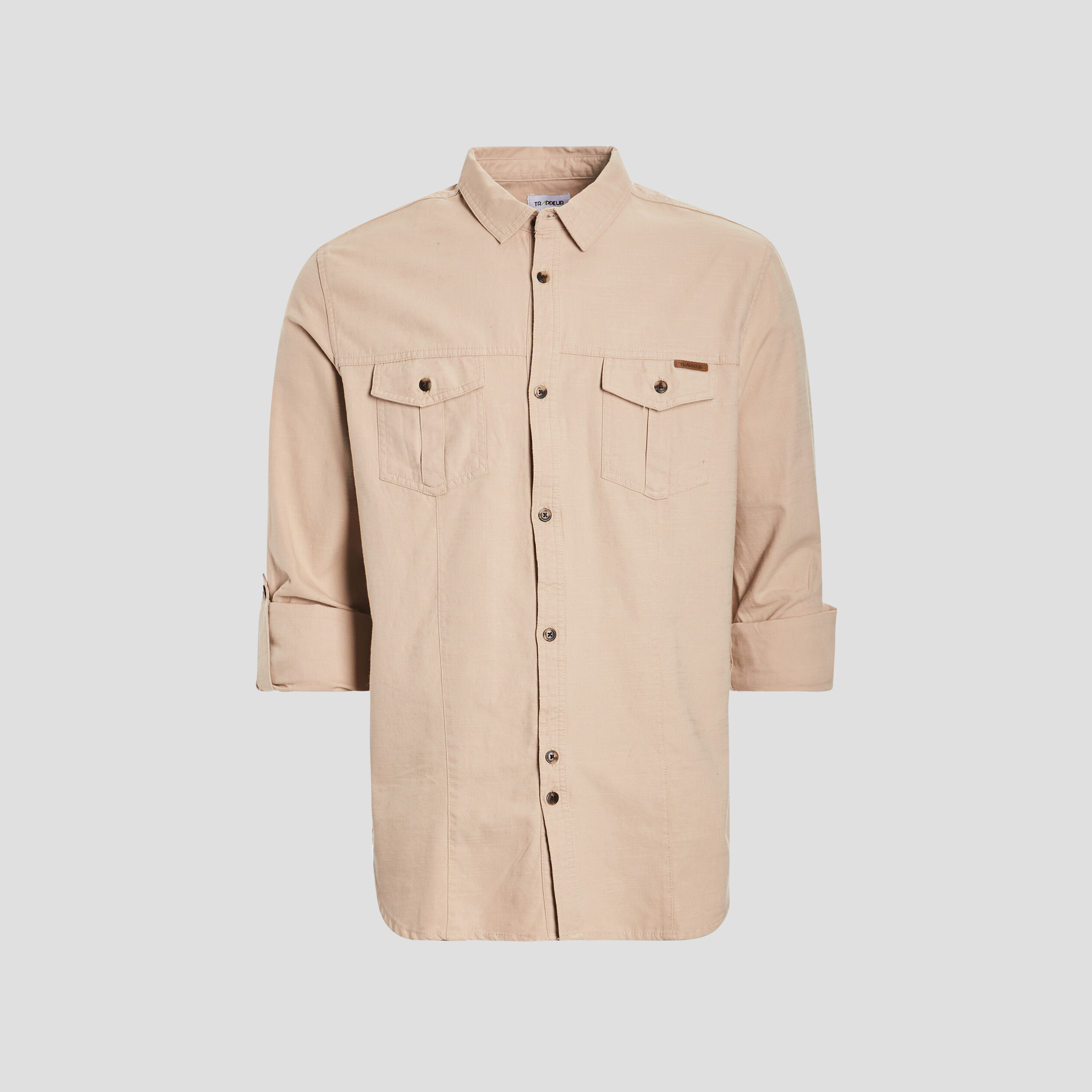 Chemise Trappeur sable homme | La Halle