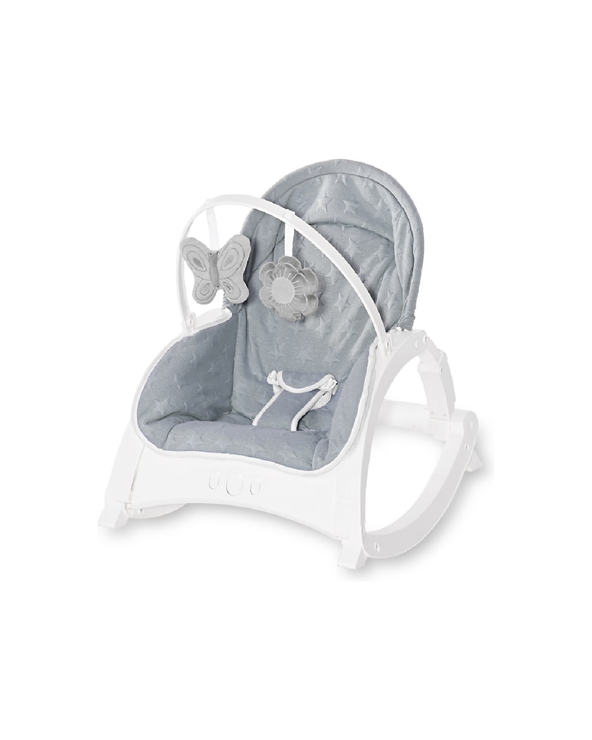 Babywippe ALEX 3 in 1 Tisch Vibrationsfunktion, 4 Melodien Babywippen