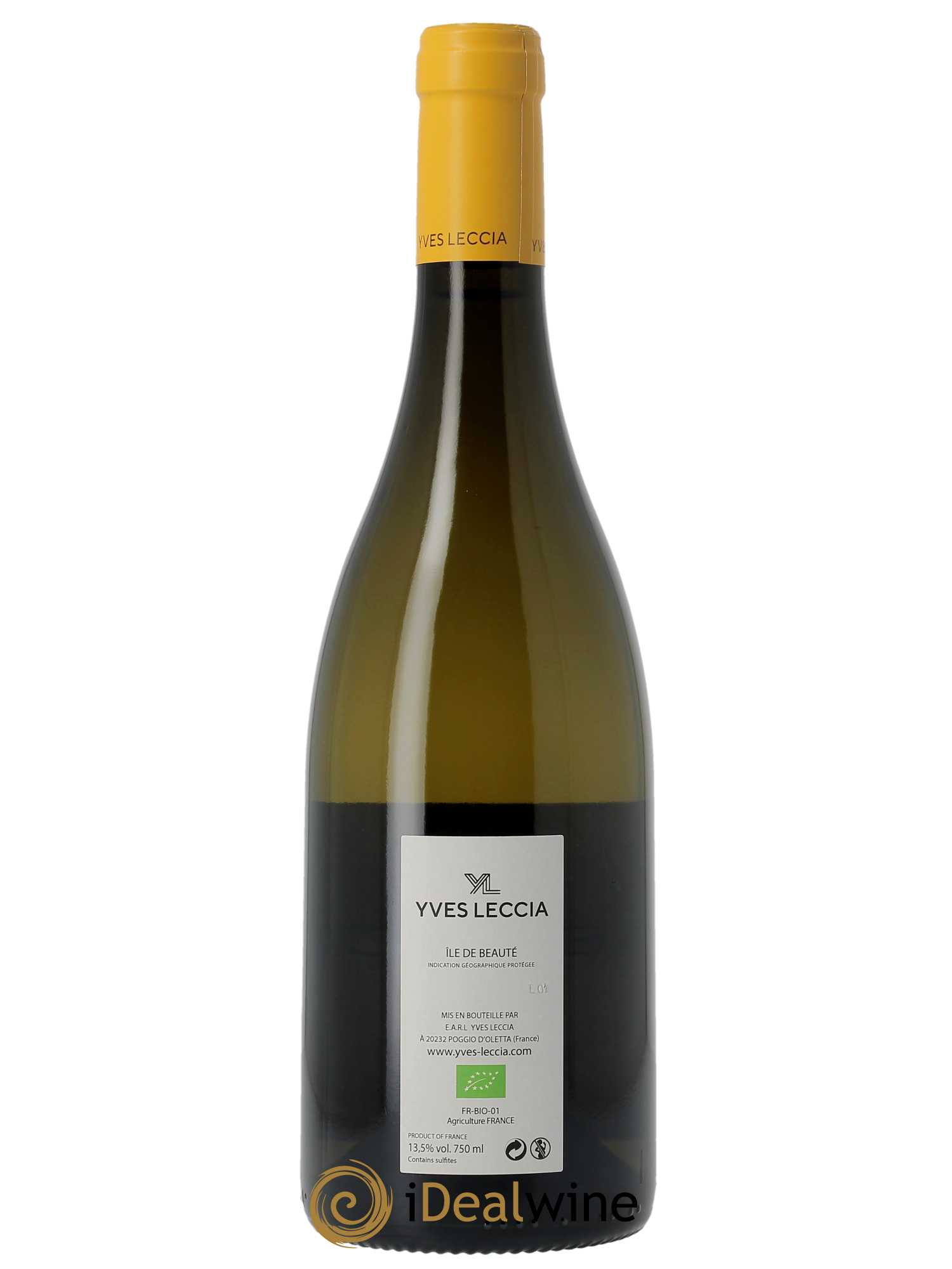 IGP Ile de Beauté E. Croce Yves Leccia (Domaine)  2022 - Lot de 1 Bouteille