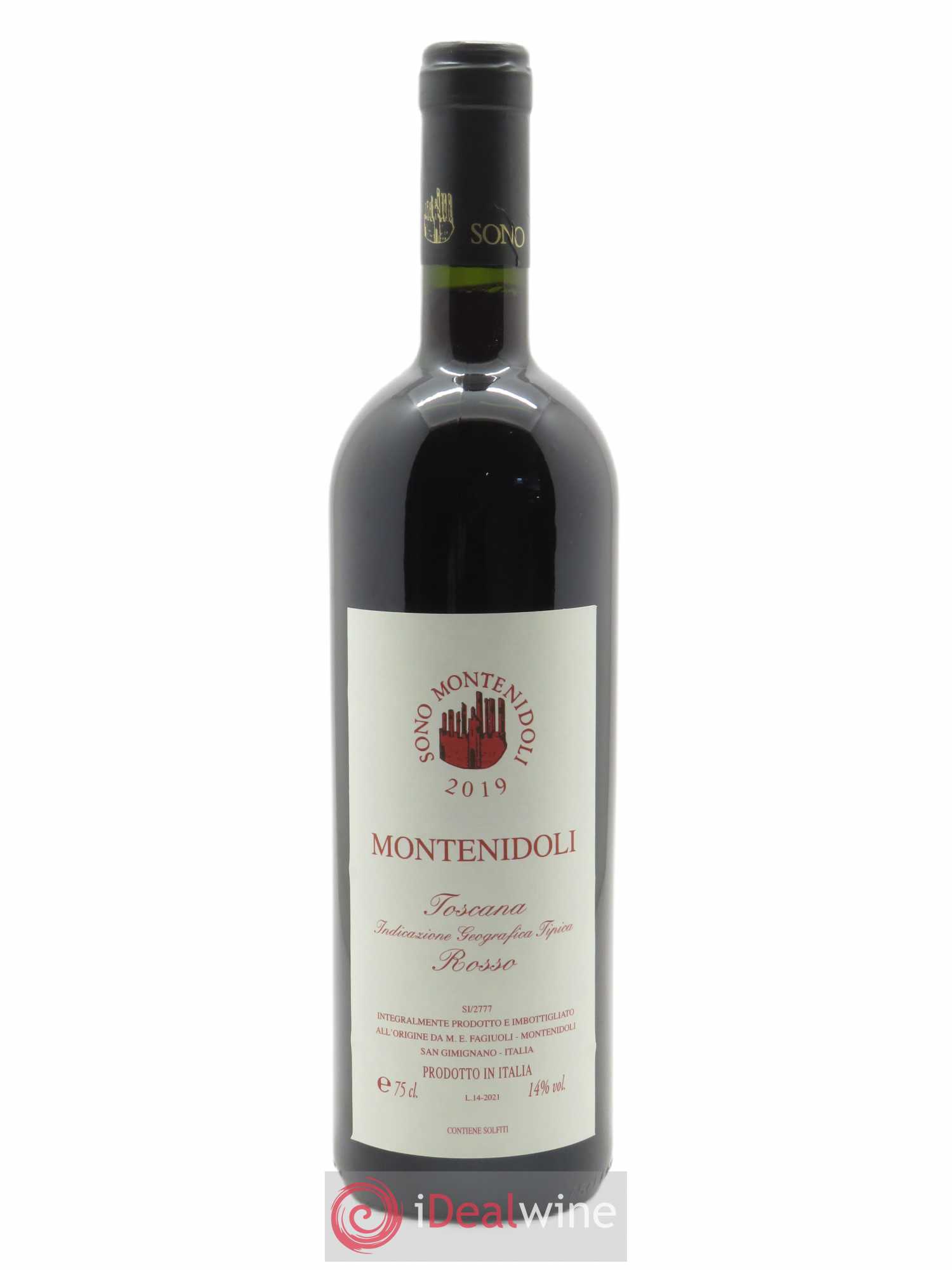 Toscana Rosso IGT Montenidoli  2019 - Lot de 1 Bouteille