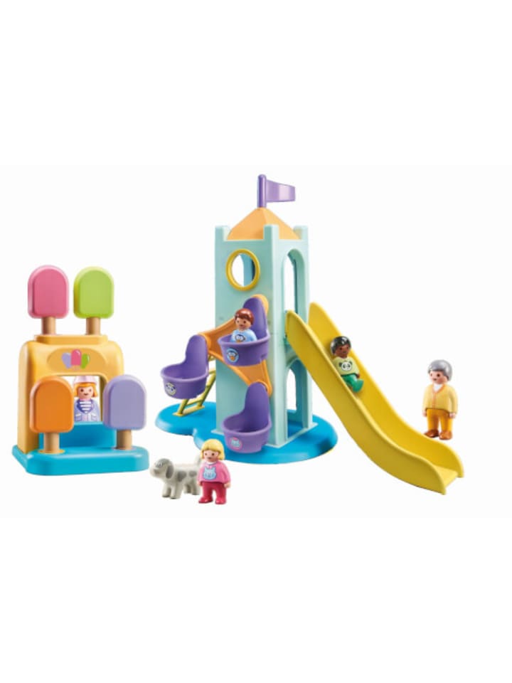 Playmobil Spielfigur Set 1.2.3 Erlebnisturm mit Eisstand, ab 1 Jahr günstig kaufen onesize