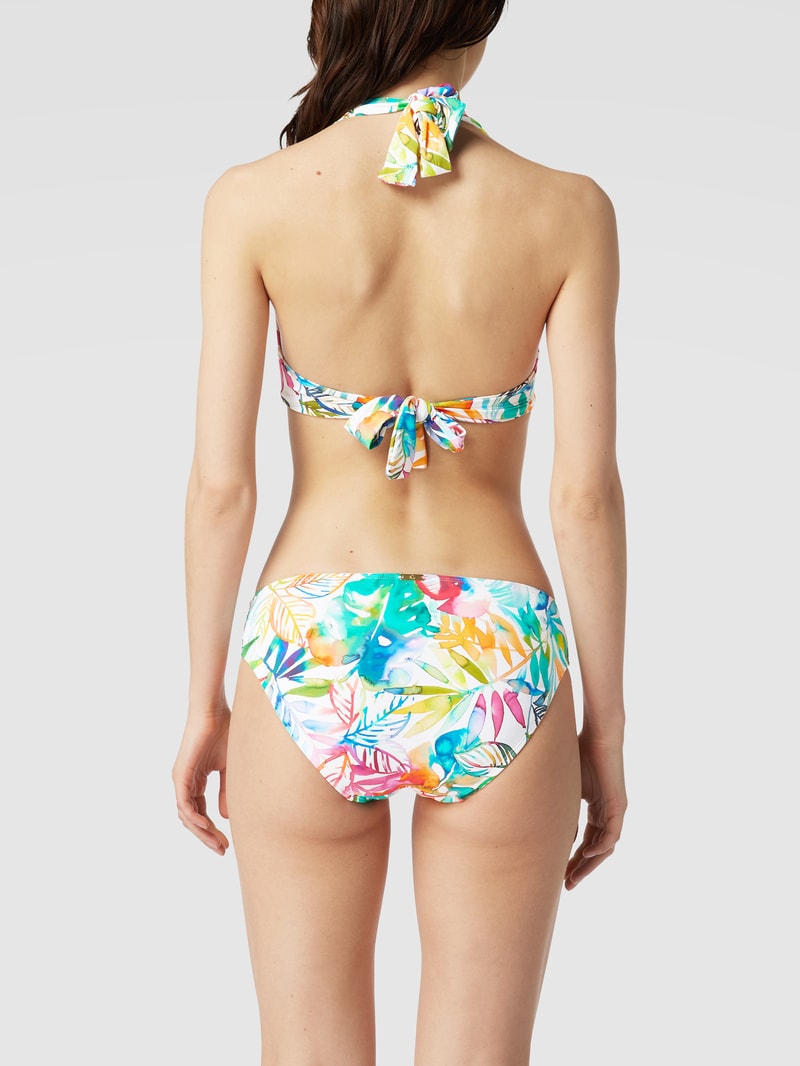 Bikini-Oberteil mit Neckholder in grün