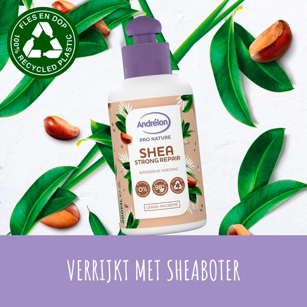 Andrélon Pro Nature Shea Strong Repair Leave-In Cream 200ml