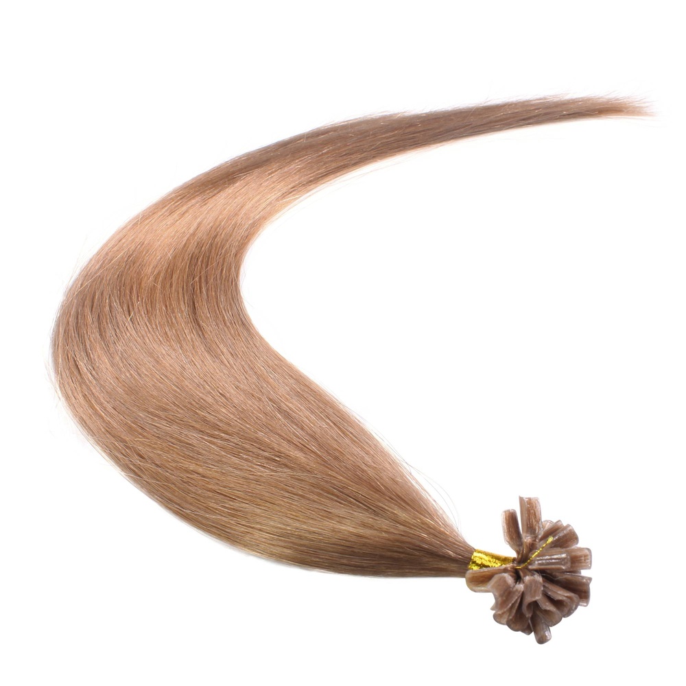 hair2heart Extensions à chaud Bonding Premium cheveux naturels #12 Blond miel 0.5g extensions