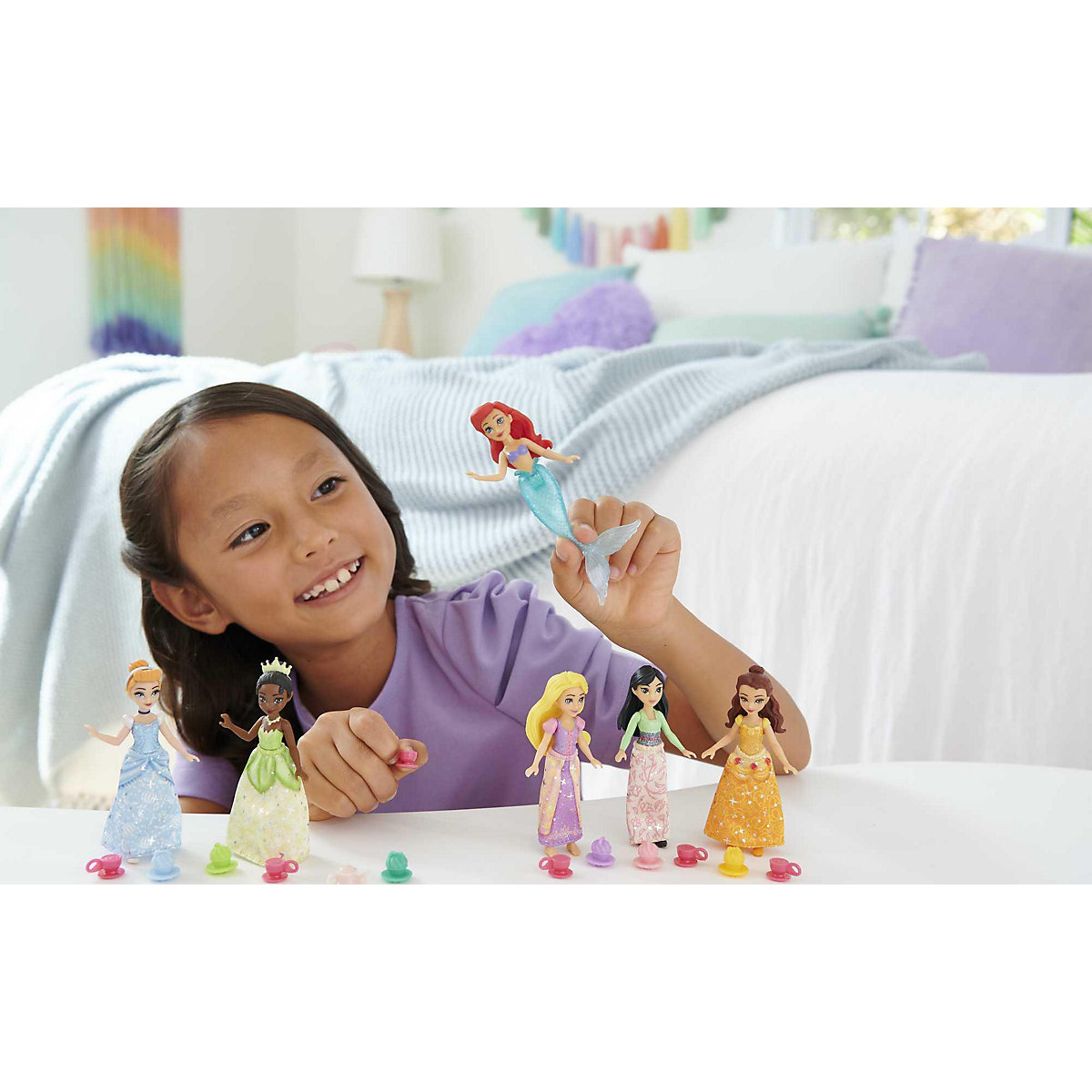 Princess Small Dolls Teeparty 6er-Pack