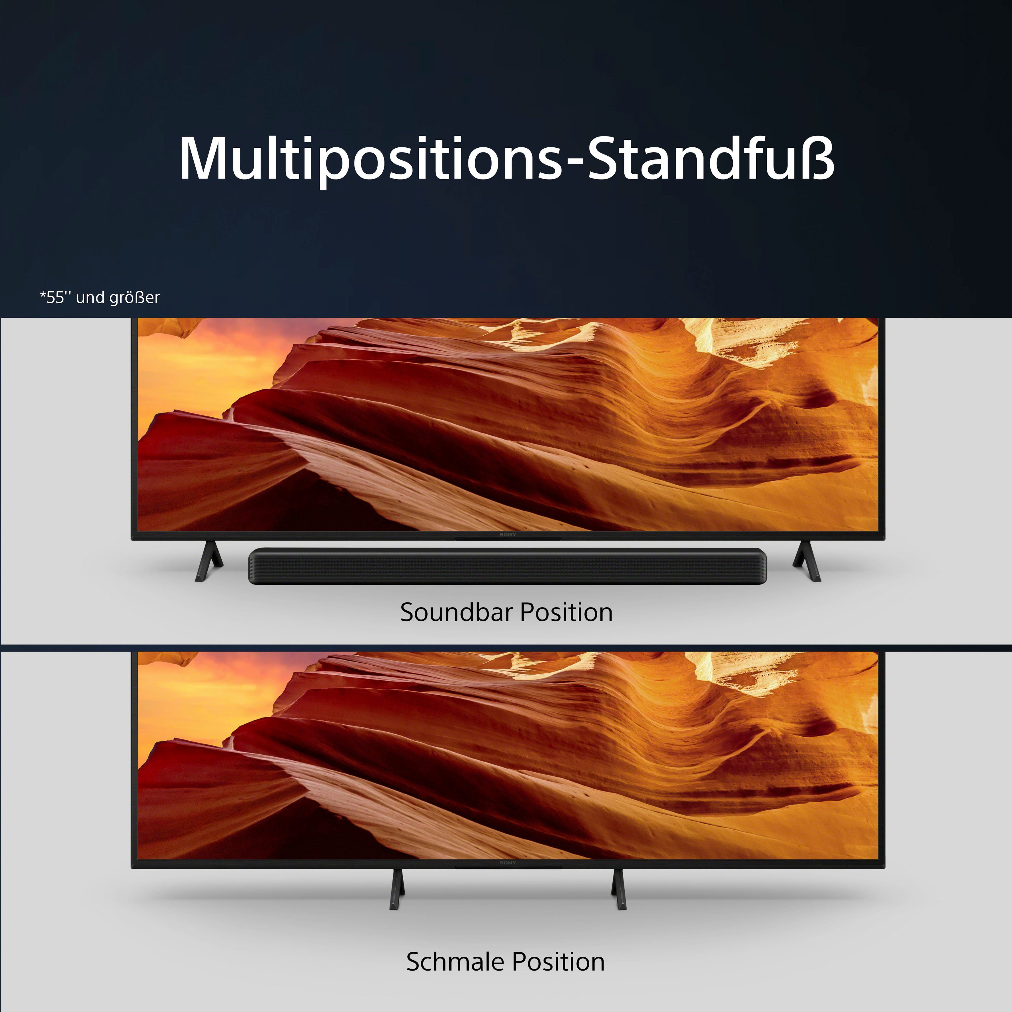 Sony KD-50X75WL LED-Fernseher (126 cm/50 Zoll, 4K Ultra HD, Google TV, Smart-TV, BRAVIA CORE, HDMI 2.1, Gaming-Menü)
