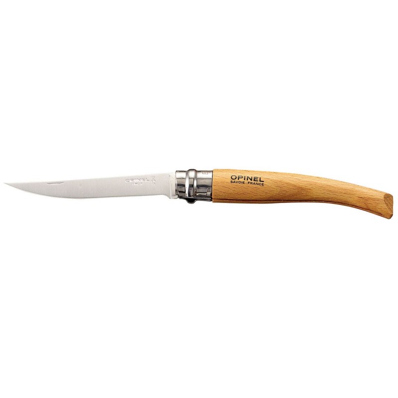 Coltello Opinel n.10 inox manico in faggio Coltello da filetto.