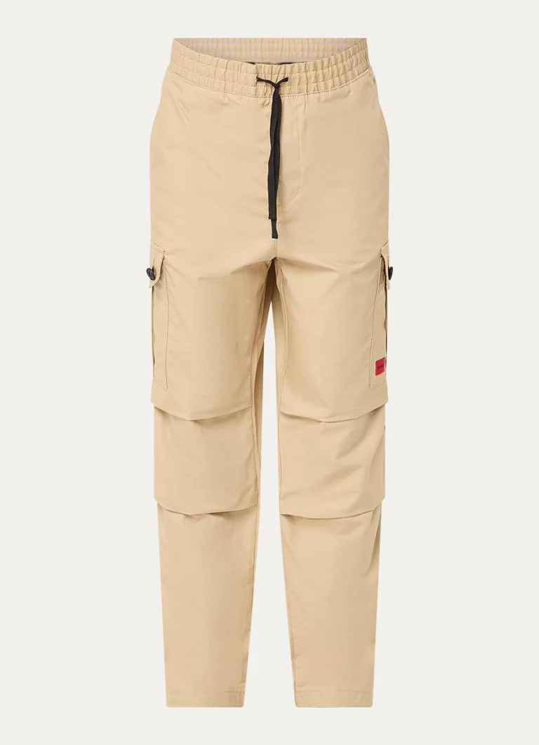 Pantaloni cargo HUGO BOSS Garlo233 Slim Fit cu logo