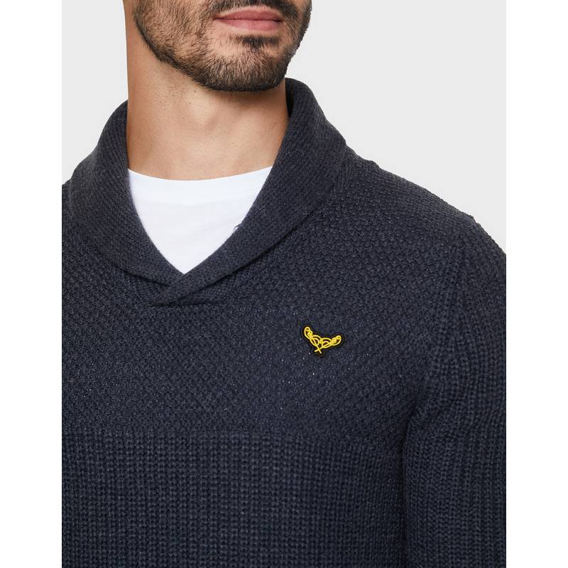 Threadbare Cromwell V-Pullover Herren