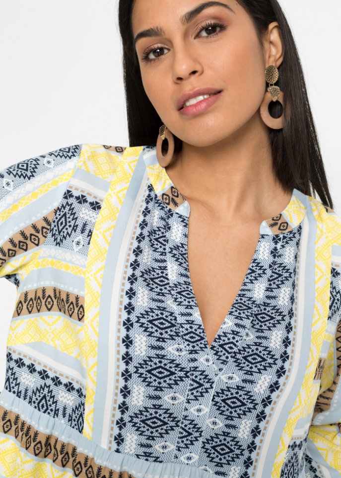 Tunika-Kleid aus nachhaltiger Viskose