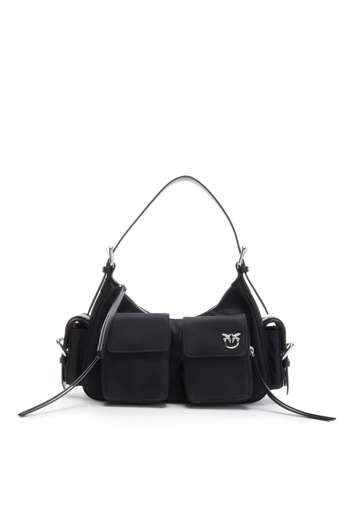 1'ASLAN  Pinko Damen Schultertasche Schwarz 102794-a1j4-z99n
