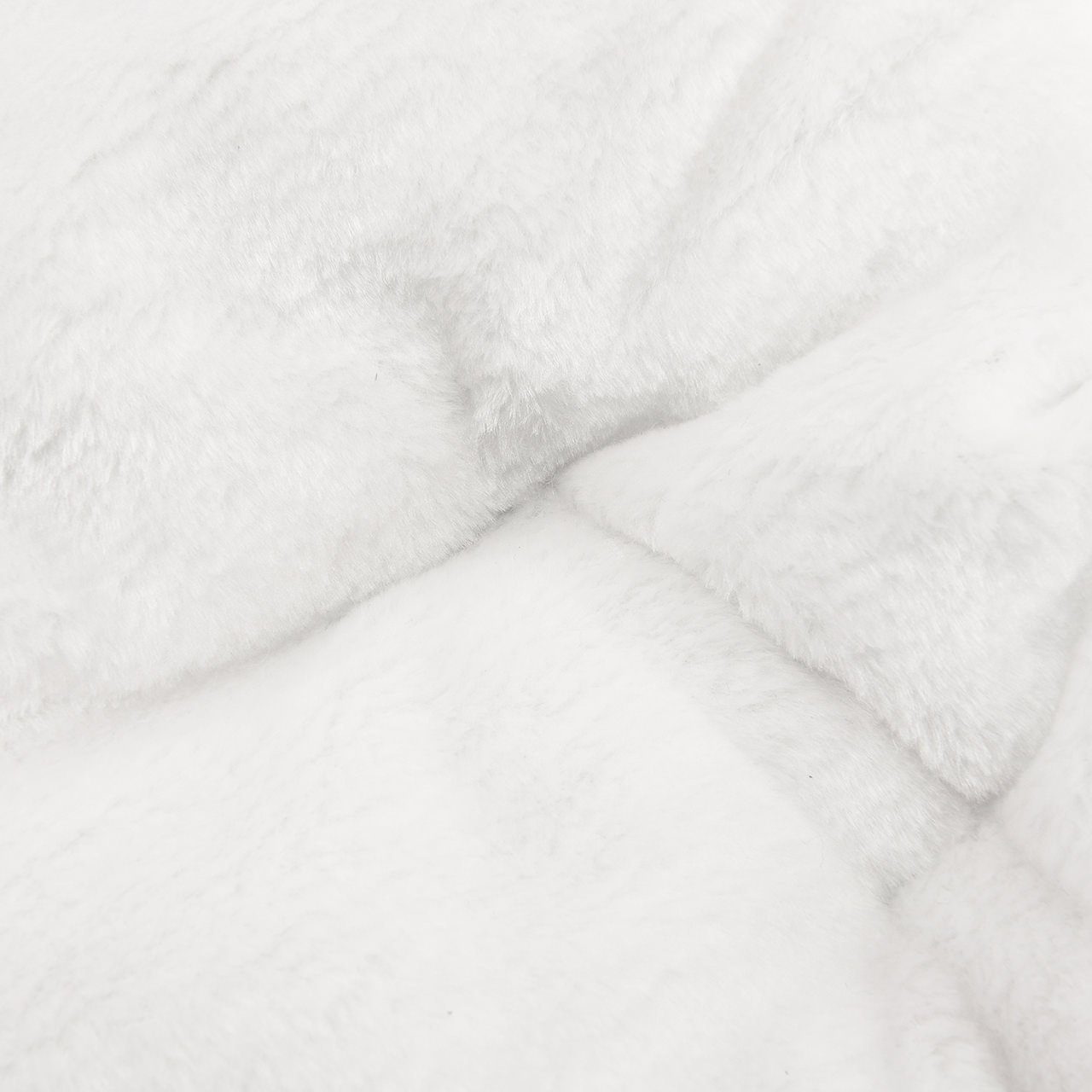 Canadian Cat Company Katzen-Hängematte Kuschelsack - Kuschelbett für die Heizung, verstellbar - Weiß, Plüsch, Mit Haken zum Einhängen an Heizungen mit einer dicke von 9 - 12cm