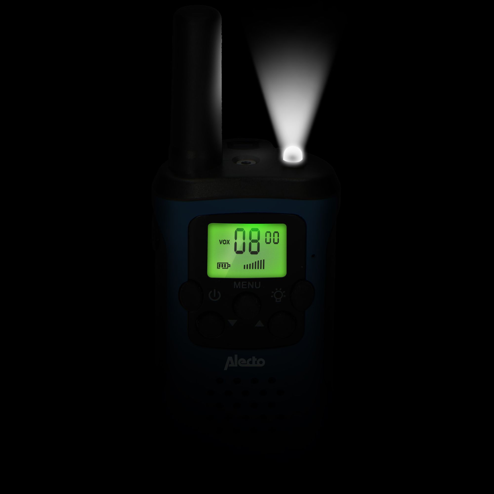 Alecto FR-115BW Set mit 2 Walkie Talkies