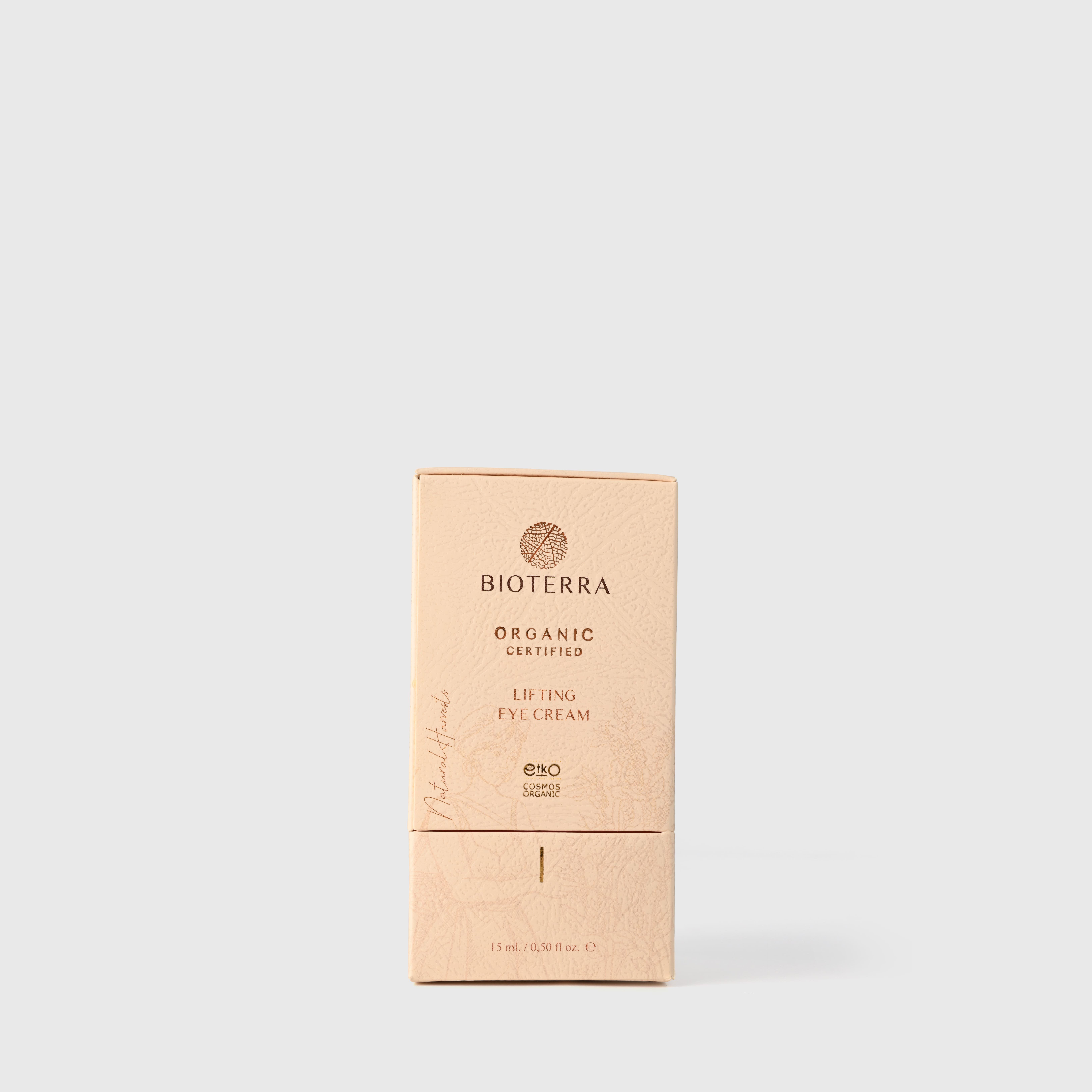 BIOTERRA Augencreme Bio Lifting (Straffende) Augen Creme 15ml Naturkosmetik, 1-tlg.