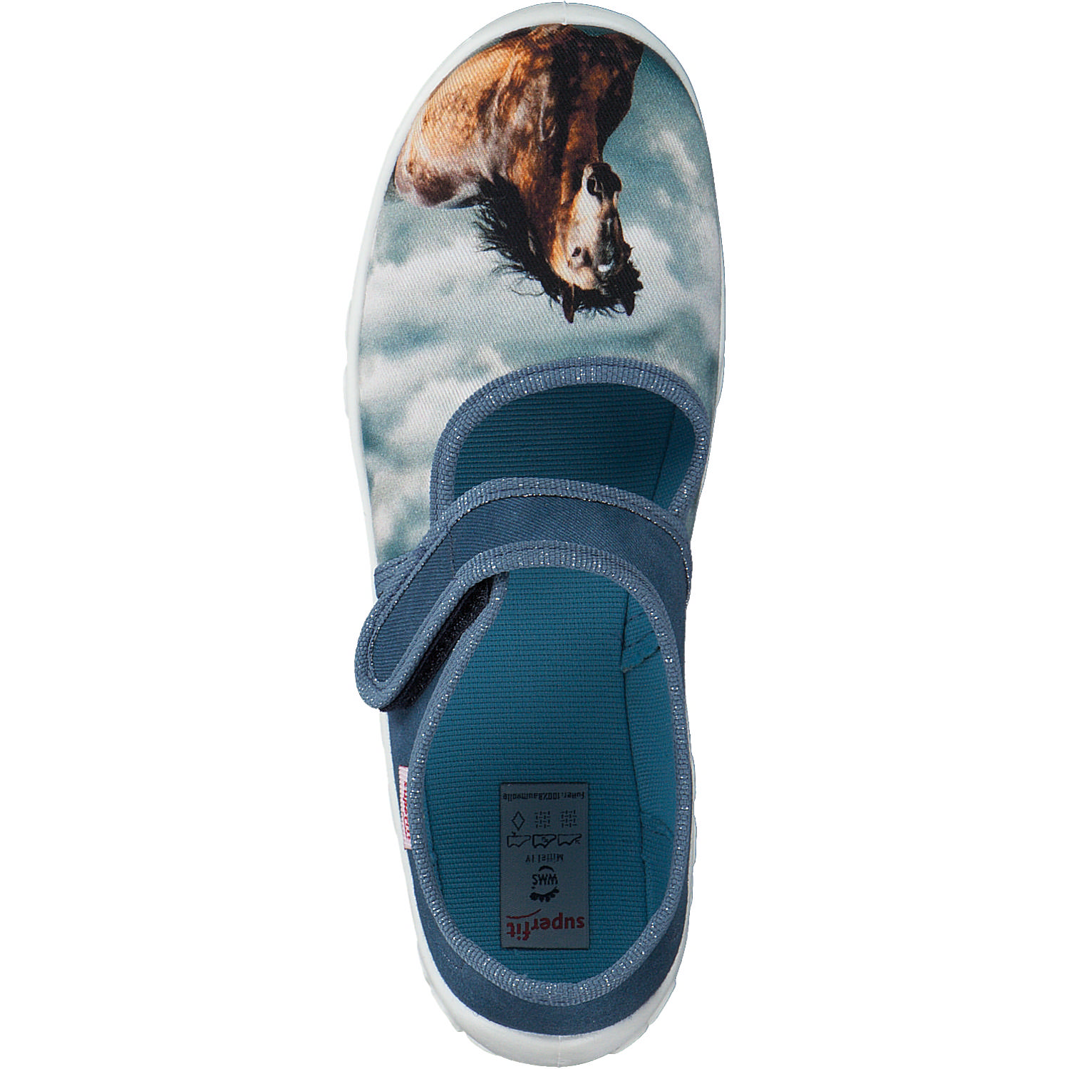 Superfit BONNY 00281, Hausschuhe & Pantoffeln, Kinder, Blau