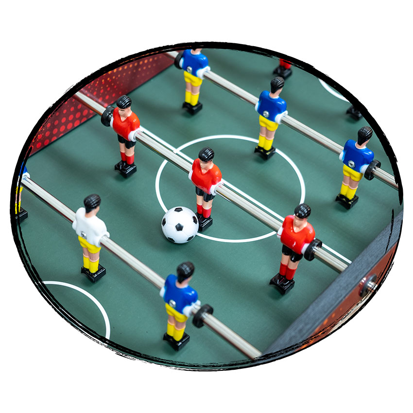 Carromco KICKER FAST-KICK-XM, TISCHAUFLAGE