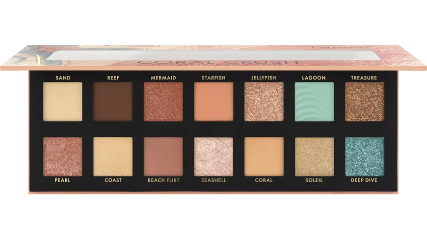 Catrice Eyeshadow Palette Slim Coral 030 - mehrfarbig