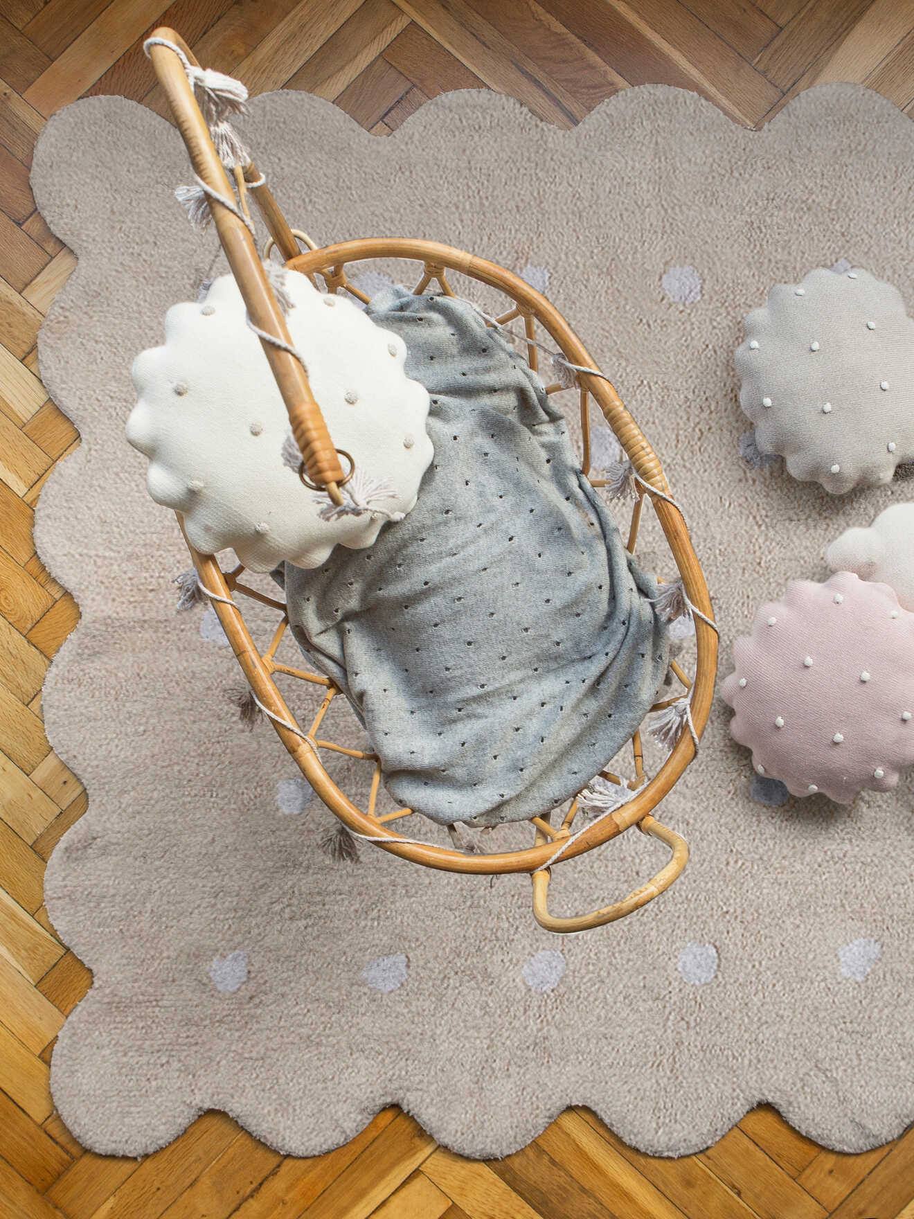 Lorena Canals Kinderzimmer-Teppich KEKS LORENA CANALS - beige