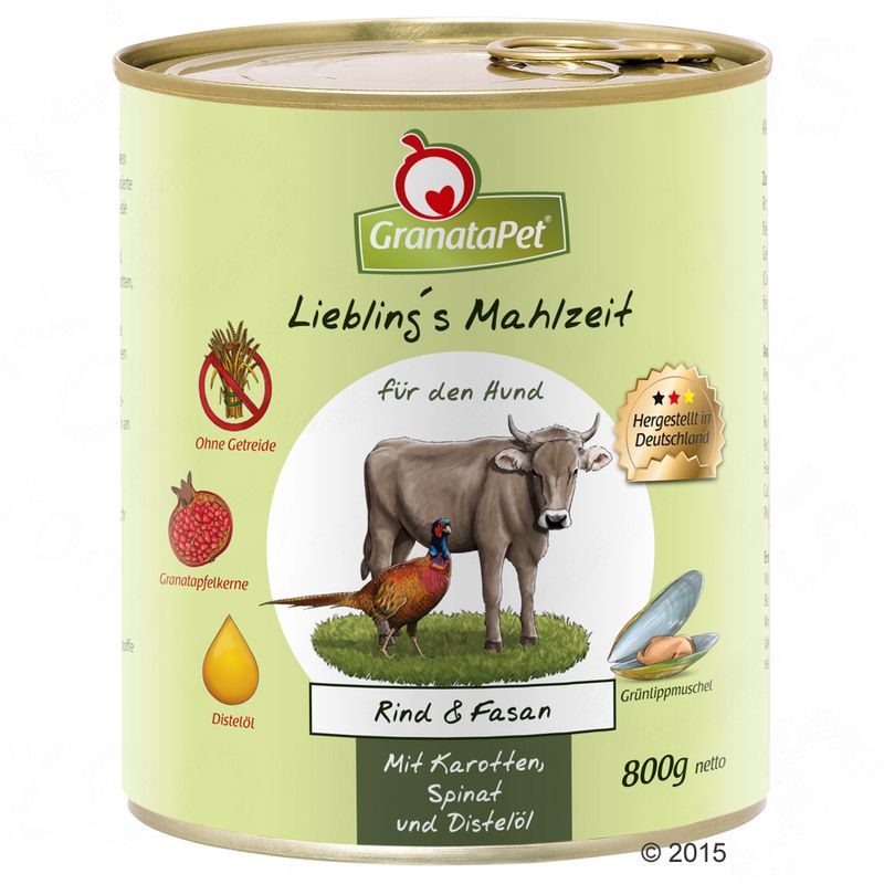 GranataPet Liebling's Mahlzeit 6 x 800 g